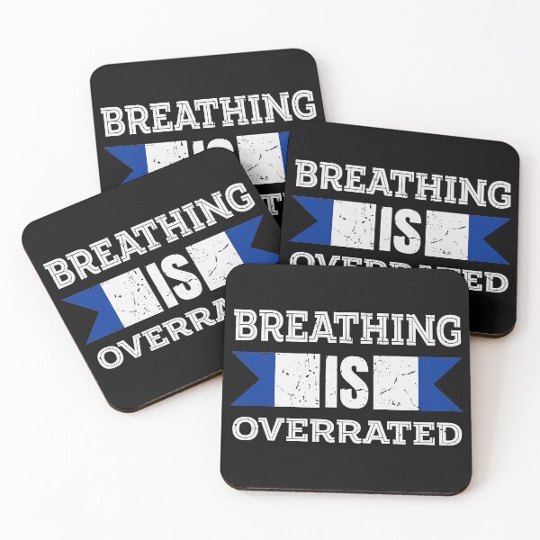 Item preview, Breathing is Overrated - One Breath Freediving designed and sold by cotros.