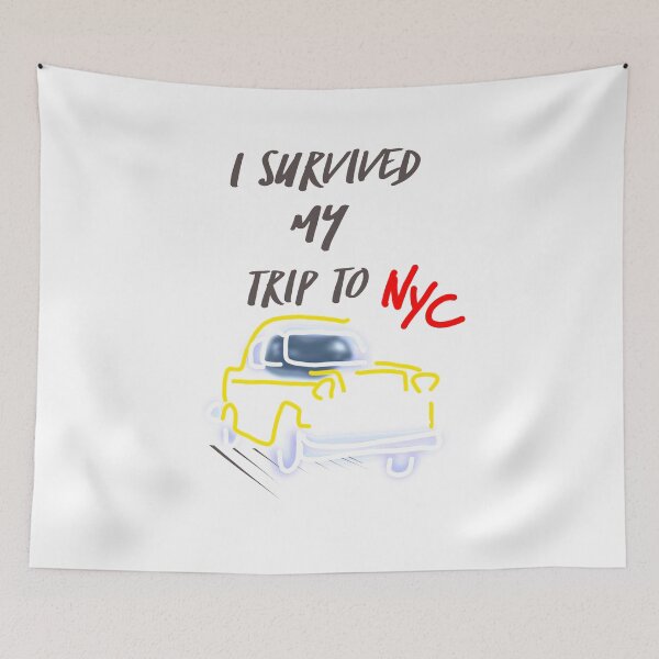 Item preview, i survived my trip to nyc designed and sold by vibeno1.