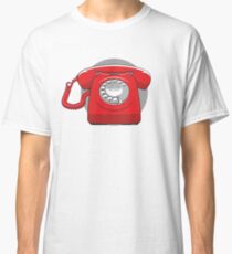 Altmodisches Telefon Classic T-Shirt