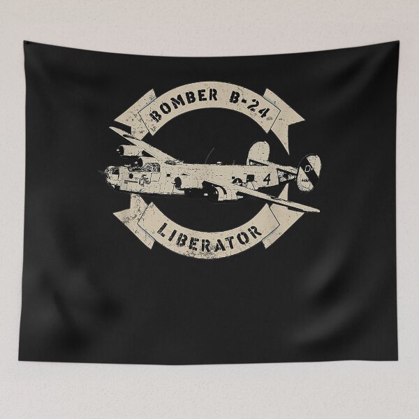 Item preview, Vintage B-24 Bomber WW2 Airplane T-Shirt designed and sold by Julingston.