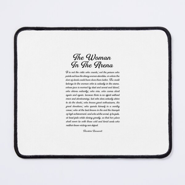 Item preview, Woman in the Arena Quote designed and sold by corbrand.