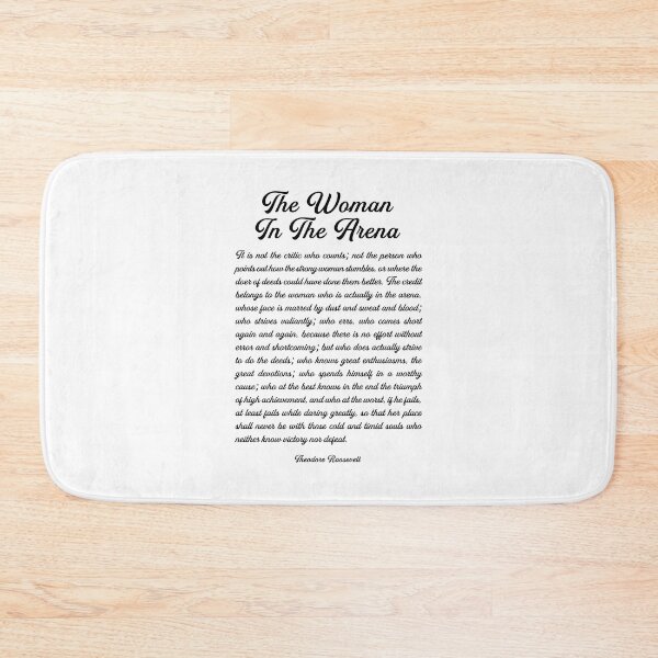 Item preview, Woman in the Arena Quote designed and sold by corbrand.