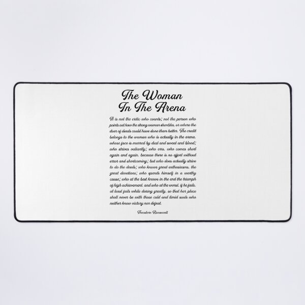 Item preview, Woman in the Arena Quote designed and sold by corbrand.