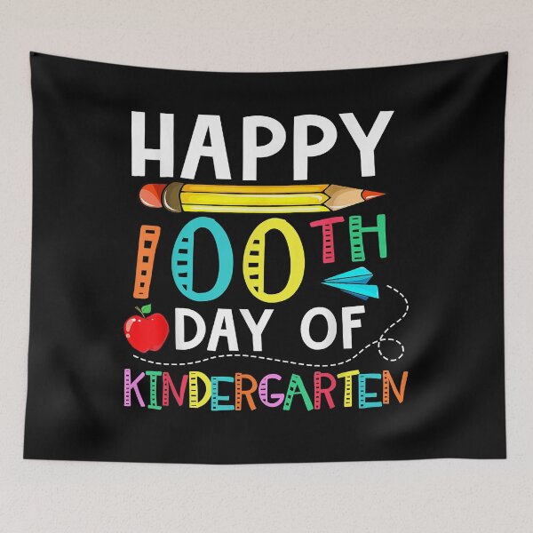 Item preview, 100 Days Of Kindergarten - Happy 100th Day Of School designed and sold by LemmikkiBadley.