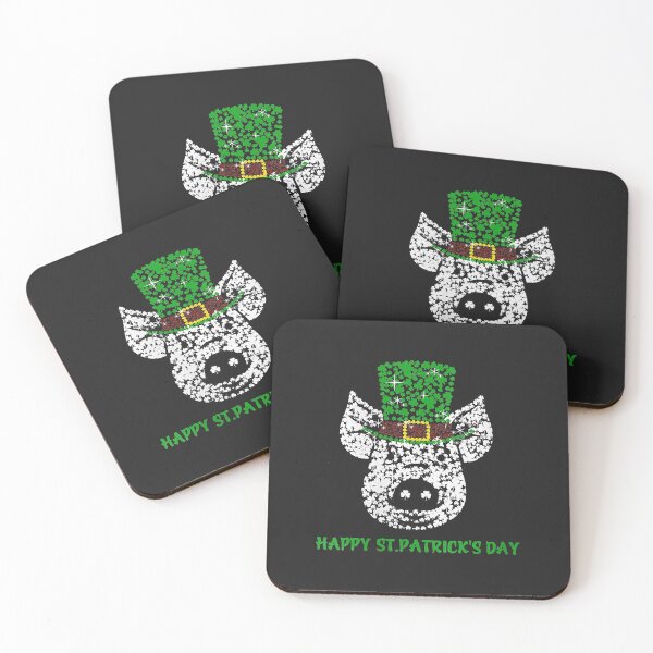 Item preview, Womens Pig Shamrock Irish Leprechaun Pigs Lover St Patrick Day designed and sold by Siosaia88.