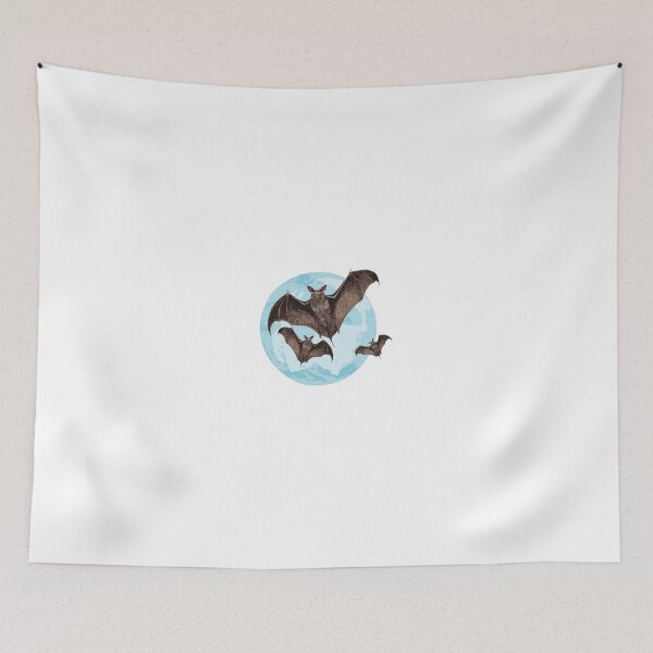 Item preview, Bats in the full moon designed and sold by Grobie.