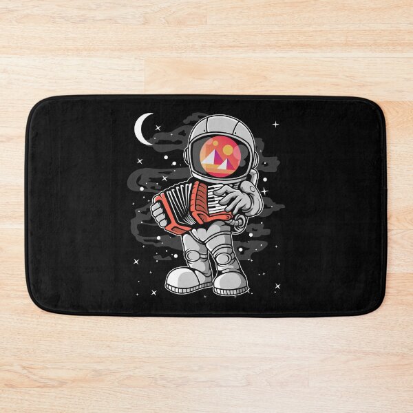 Item preview, Astronaut Accordion Decentraland MANA Coin To The Moon Crypto Token Cryptocurrency Blockchain Wallet HODL designed and sold by AdamRoberts90.