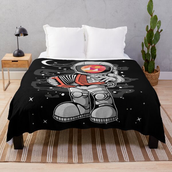 Item preview, Astronaut Accordion Decentraland MANA Coin To The Moon Crypto Token Cryptocurrency Blockchain Wallet HODL designed and sold by AdamRoberts90.