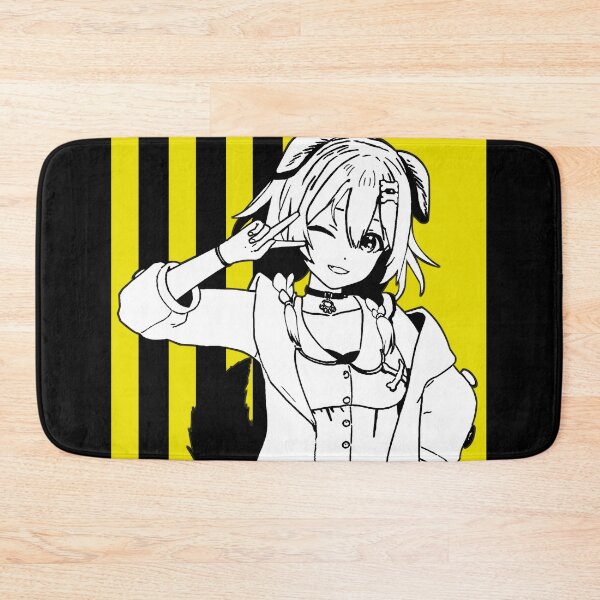 Item preview, Inuguami Korone Hololive Gamers Striped B&W designed and sold by UDTee.