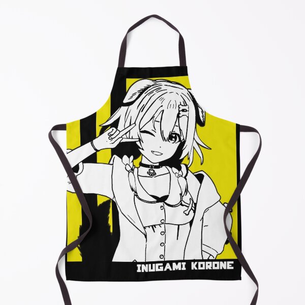 Item preview, Inuguami Korone Hololive Gamers Striped B&W designed and sold by UDTee.