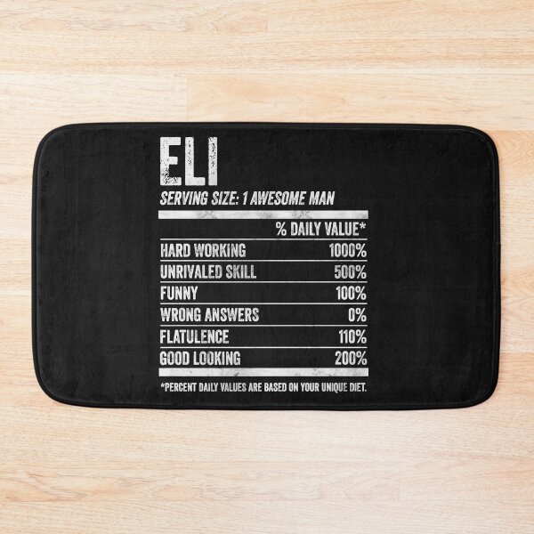 Item preview, Mens Eli Nutrition Personalized Name Shirt Funny Name Facts Premium T-Shirt designed and sold by King7778.