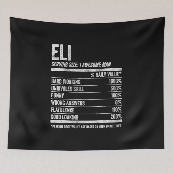 Item preview, Mens Eli Nutrition Personalized Name Shirt Funny Name Facts Premium T-Shirt designed and sold by King7778.