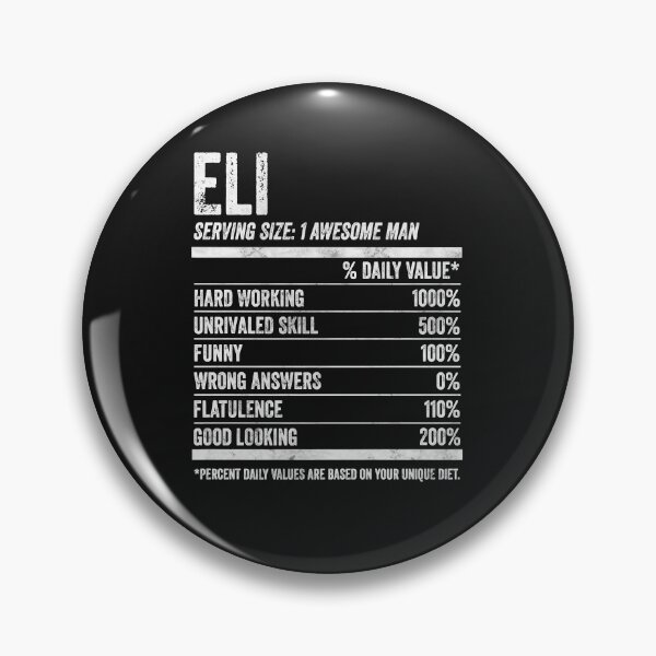 Item preview, Mens Eli Nutrition Personalized Name Shirt Funny Name Facts Premium T-Shirt designed and sold by King7778.