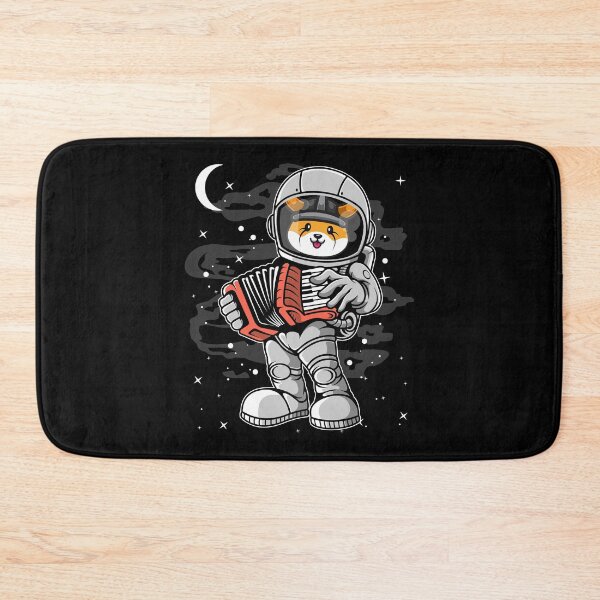 Item preview, Astronaut Accordion Floki Inu Coin To The Moon Crypto Token Cryptocurrency Blockchain Wallet HODL designed and sold by AdamRoberts90.