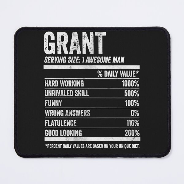 Item preview, Mens Grant Nutrition Personalized Name Shirt Funny Name Facts Premium T-Shirt designed and sold by King7778.