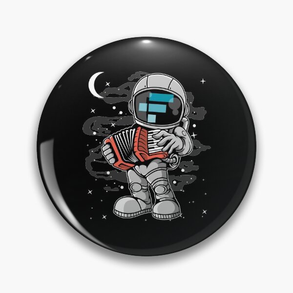 Item preview, Astronaut Accordion FTX Coin To The Moon Crypto Token Cryptocurrency Blockchain Wallet HODL designed and sold by AdamRoberts90.