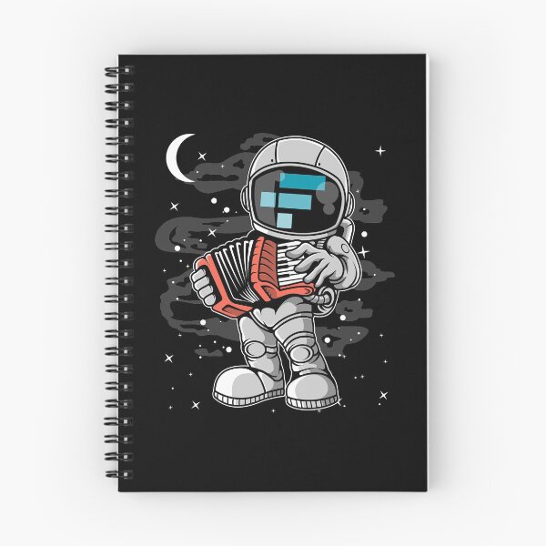 Item preview, Astronaut Accordion FTX Coin To The Moon Crypto Token Cryptocurrency Blockchain Wallet HODL designed and sold by AdamRoberts90.