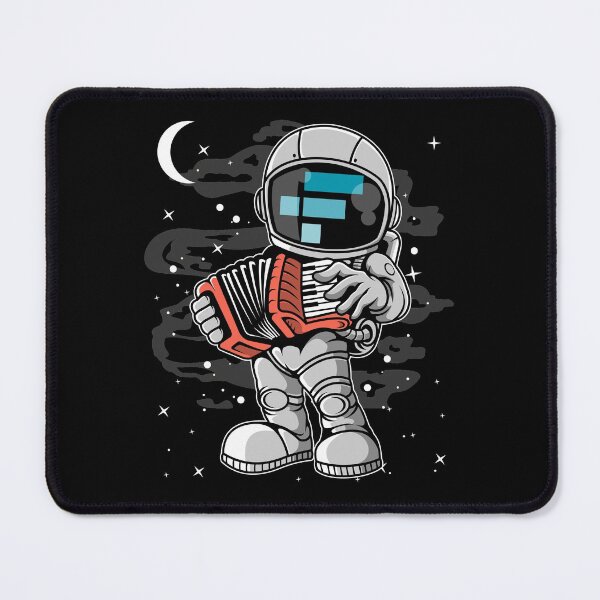 Item preview, Astronaut Accordion FTX Coin To The Moon Crypto Token Cryptocurrency Blockchain Wallet HODL designed and sold by AdamRoberts90.