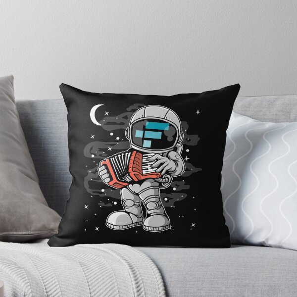 Item preview, Astronaut Accordion FTX Coin To The Moon Crypto Token Cryptocurrency Blockchain Wallet HODL designed and sold by AdamRoberts90.