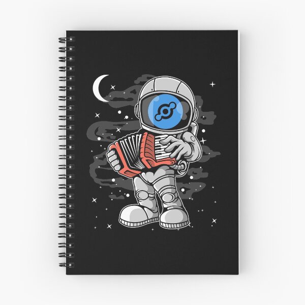 Item preview, Astronaut Accordion Helium HNT Coin To The Moon Crypto Token Cryptocurrency Blockchain Wallet HODL designed and sold by AdamRoberts90.