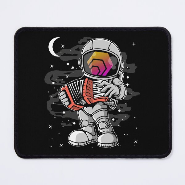 Item preview, Astronaut Accordion HEX Coin To The Moon Crypto Token Cryptocurrency Blockchain Wallet HODL designed and sold by AdamRoberts90.