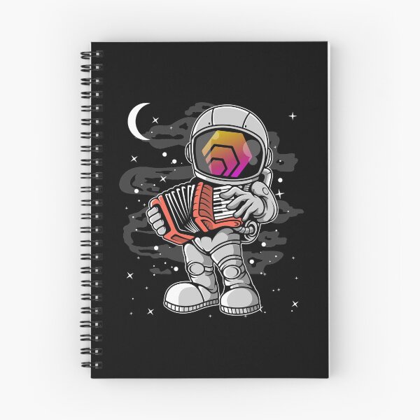 Item preview, Astronaut Accordion HEX Coin To The Moon Crypto Token Cryptocurrency Blockchain Wallet HODL designed and sold by AdamRoberts90.