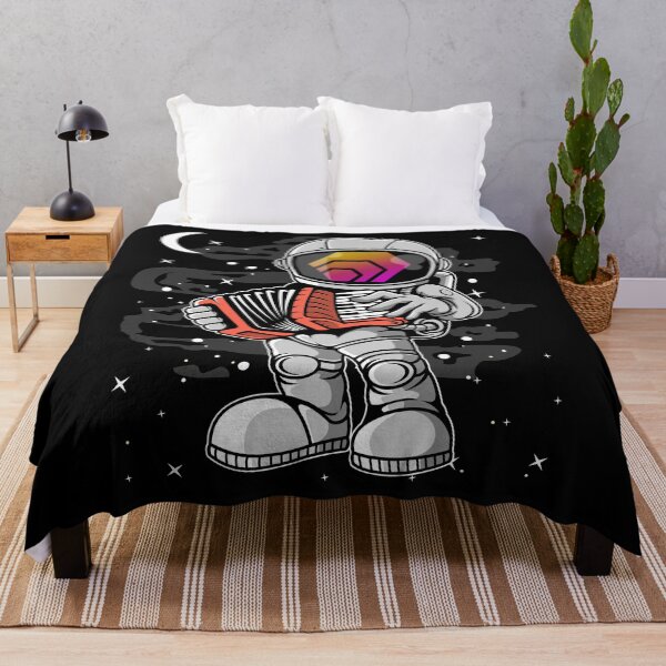 Item preview, Astronaut Accordion HEX Coin To The Moon Crypto Token Cryptocurrency Blockchain Wallet HODL designed and sold by AdamRoberts90.