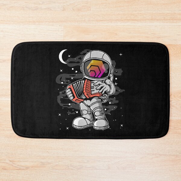 Item preview, Astronaut Accordion HEX Coin To The Moon Crypto Token Cryptocurrency Blockchain Wallet HODL designed and sold by AdamRoberts90.