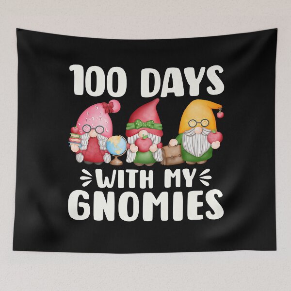 Item preview, 100th Days With My Gnomies 100th Day of School Gnomes Lover  designed and sold by gonzalogranados.