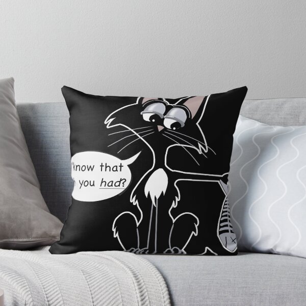 Item preview, Funny-cartoon-cat-know-that-fish-you-had designed and sold by SharonHolloway1.