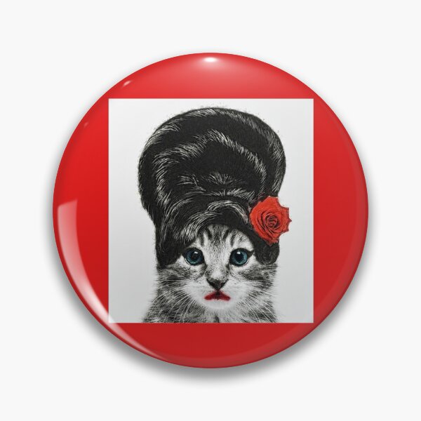 Item preview, Amy Winehouse Cat   designed and sold by GayHedonist666.