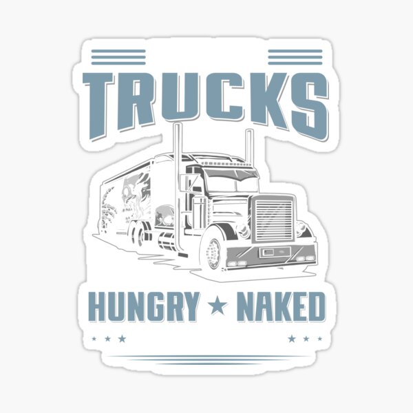 Give a Trucker a Thrill" Vintage EMBROIDERED PATCH "Drive Naked