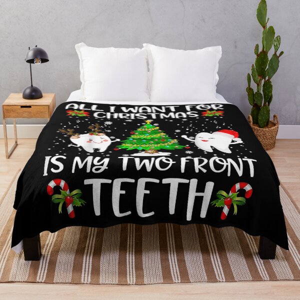 Item preview, All I want for Christmas is My Two Front Teeth Funny designed and sold by KevinGardner1.