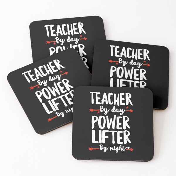 Item preview, Teacher By Day Power Lifter By Night designed and sold by AmyNmnBrewer0.