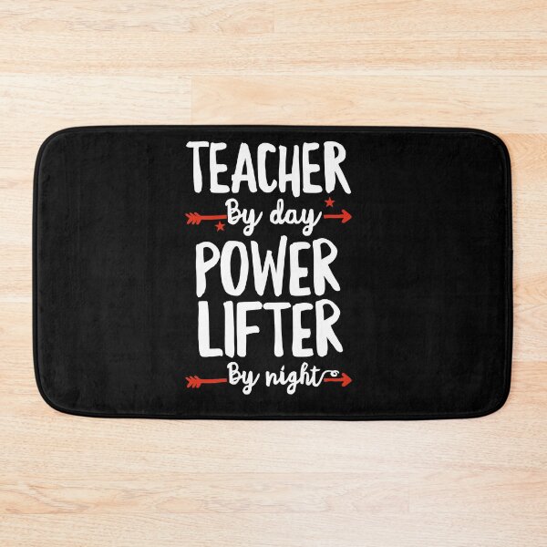 Item preview, Teacher By Day Power Lifter By Night designed and sold by AmyNmnBrewer0.