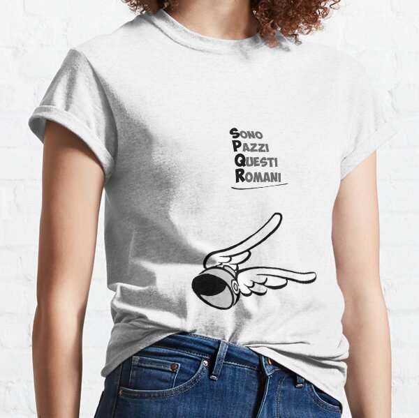 Asterix - SPQR (Sono Pazzi Questi Romani) T-shirt classique