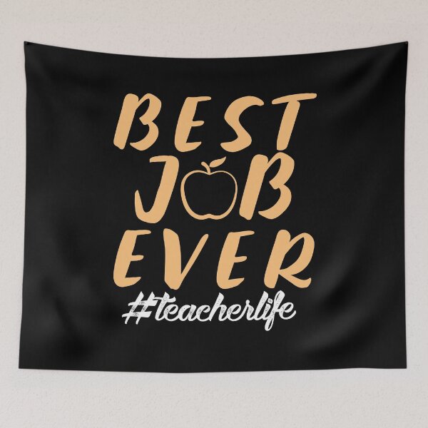 Item preview, Best Job Ever #teacherlife designed and sold by AuroraApparel.