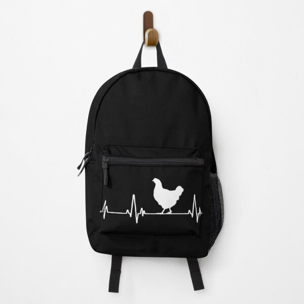 Vista previa del artículo con la obra «Chicken Heartbeat Pulse Cool Chicken Lover», diseñado y vendido por mejeoshop.