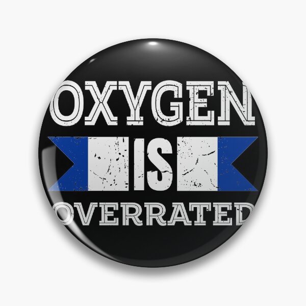 Item preview, Oxygen is Overrated - One Breath Freediving designed and sold by cotros.