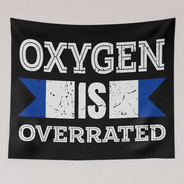Item preview, Oxygen is Overrated - One Breath Freediving designed and sold by cotros.