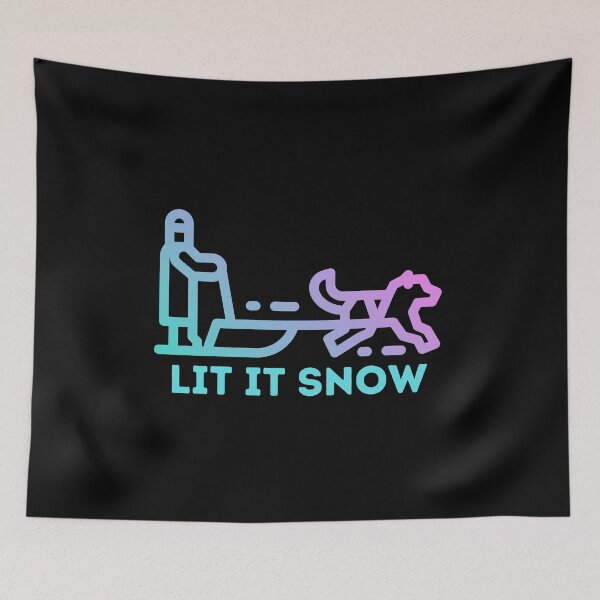 Item preview, dog walk in the snow designed and sold by marwan elsaeed.
