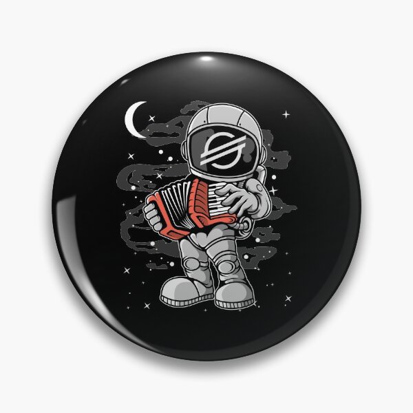 Item preview, Astronaut Accordion Stellar XLM Coin To The Moon Crypto Token Cryptocurrency Blockchain Wallet HODL designed and sold by AdamRoberts90.