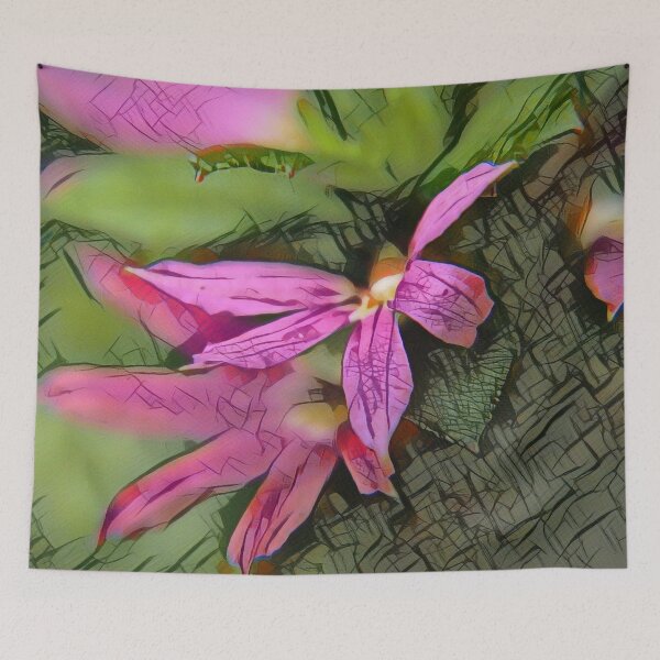Item preview, Textured Purple Flowers designed and sold by Heathermarie321.