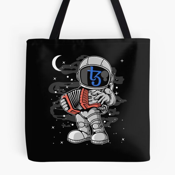 Item preview, Astronaut Accordion Tezos XTZ Coin To The Moon Crypto Token Cryptocurrency Blockchain Wallet HODL designed and sold by AdamRoberts90.