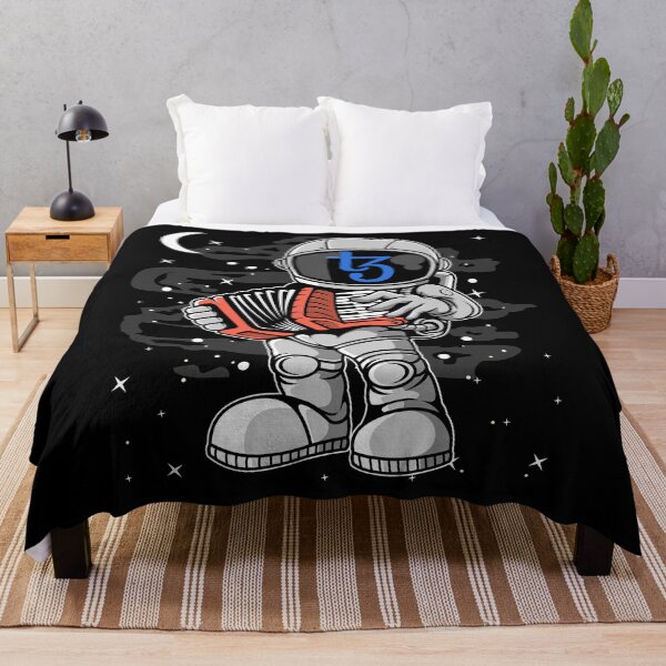 Item preview, Astronaut Accordion Tezos XTZ Coin To The Moon Crypto Token Cryptocurrency Blockchain Wallet HODL designed and sold by AdamRoberts90.