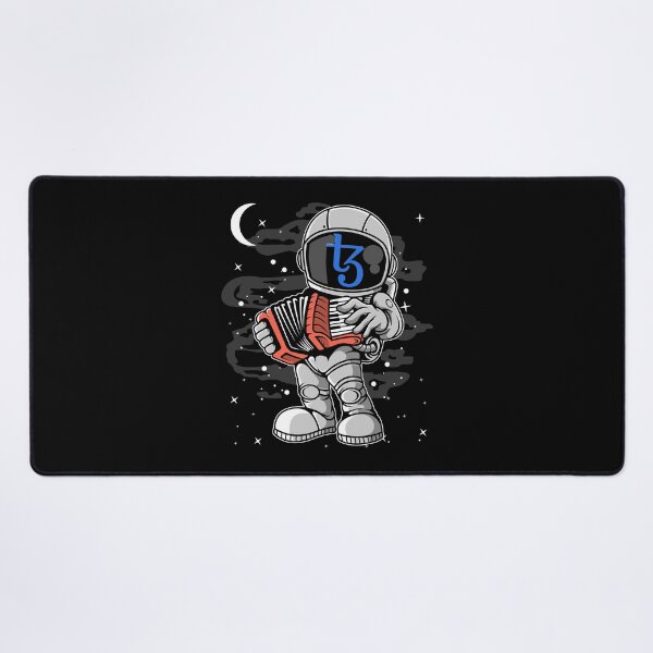 Item preview, Astronaut Accordion Tezos XTZ Coin To The Moon Crypto Token Cryptocurrency Blockchain Wallet HODL designed and sold by AdamRoberts90.