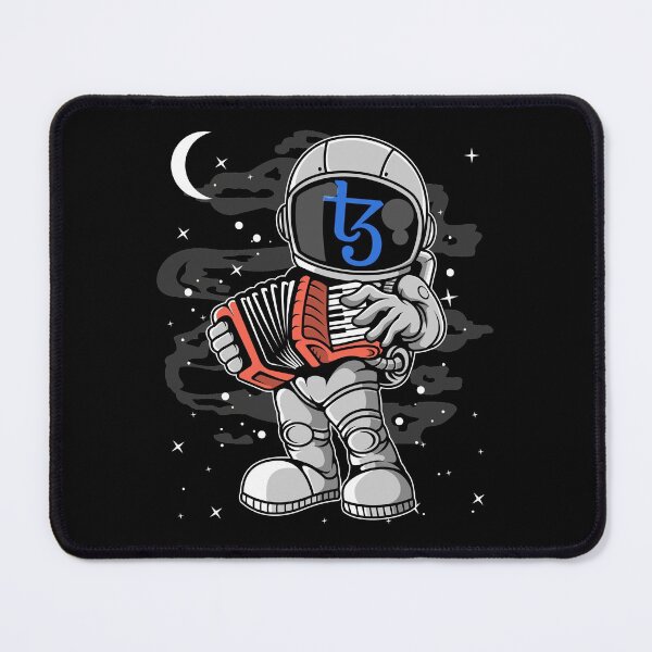 Item preview, Astronaut Accordion Tezos XTZ Coin To The Moon Crypto Token Cryptocurrency Blockchain Wallet HODL designed and sold by AdamRoberts90.