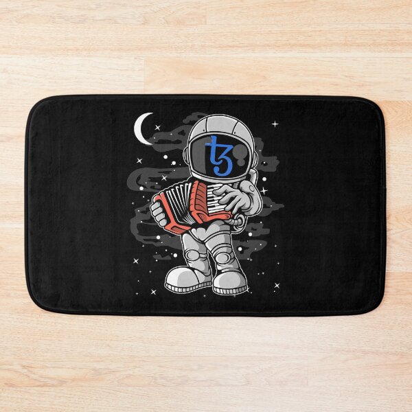 Item preview, Astronaut Accordion Tezos XTZ Coin To The Moon Crypto Token Cryptocurrency Blockchain Wallet HODL designed and sold by AdamRoberts90.