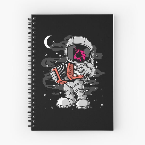 Item preview, Astronaut Accordion Uniswap UNI Coin To The Moon Crypto Token Cryptocurrency Blockchain Wallet HODL designed and sold by AdamRoberts90.