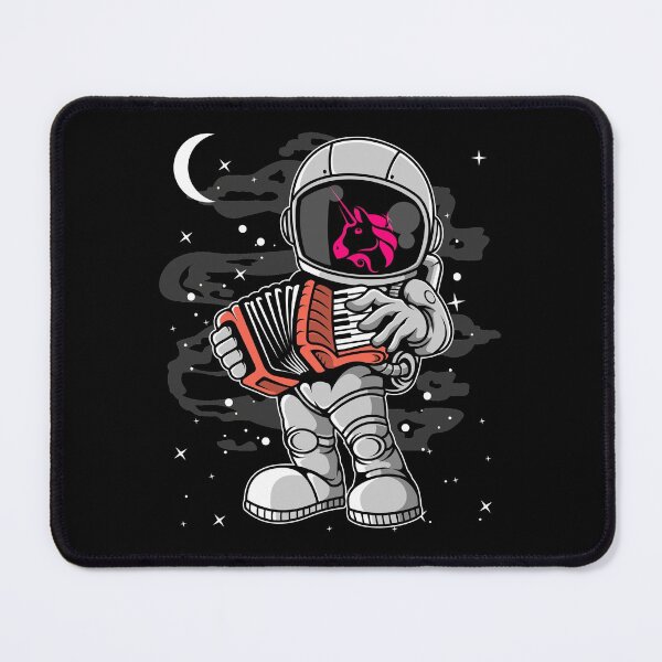 Item preview, Astronaut Accordion Uniswap UNI Coin To The Moon Crypto Token Cryptocurrency Blockchain Wallet HODL designed and sold by AdamRoberts90.